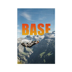 Обложка для паспорта матовая кожа с принтом base jumping в Ухте, натуральная матовая кожа | размер 19,3 х 13,7 см; прозрачные пластиковые крепления | adrenaline | b.a.s.e. | base jumping | danger | extreme | freedom | height | jump | parachute | risk | skydive | адреналин | бейс | бейсджампинг | высота | парашют | прыжок | риск | свобода | экстрим