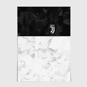 Постер с принтом Juventus 2018 Black and White в Ухте, 100% бумага
 | бумага, плотность 150 мг. Матовая, но за счет высокого коэффициента гладкости имеет небольшой блеск и дает на свету блики, но в отличии от глянцевой бумаги не покрыта лаком | fc | juventus | спорт | спортивные | фк | футбол | футбольный клуб | ювентус