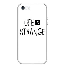 Чехол для iPhone 5/5S матовый с принтом Life is Strange в Ухте, Силикон | Область печати: задняя сторона чехла, без боковых панелей | life is strange 2 | игра | лайф ис стрэндж | надпись