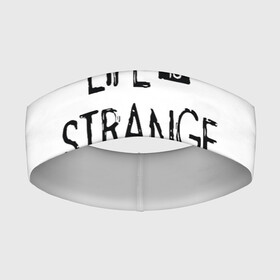 Повязка на голову 3D с принтом Life is Strange в Ухте,  |  | life is strange 2 | игра | лайф ис стрэндж | надпись