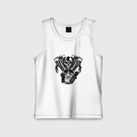 Детская майка хлопок Motor: в Ухте,  |  | harley | motorbike | motorcycle | race | rider | ryder | skull | speed | байк | гонки | гонщик | мото | мотобайк | мотоцикл | райдер | скорость | харлей | череп