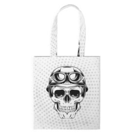 Сумка 3D повседневная с принтом Wild rider в Ухте, 100% полиэстер | Плотность: 200 г/м2; Размер: 34×35 см; Высота лямок: 30 см | harley | motorbike | motorcycle | race | rider | ryder | skull | speed | байк | гонки | гонщик | мото | мотобайк | мотоцикл | райдер | скорость | харлей | череп