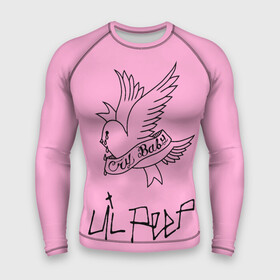 Мужской рашгард 3D с принтом LIL PEEP. Cry Baby в Ухте,  |  | lil peep. cry baby | лил пип