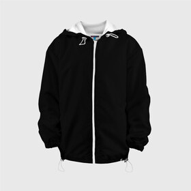 Детская куртка 3D с принтом NL в Ухте, 100% полиэстер | застежка — молния, подол и капюшон оформлены резинкой с фиксаторами, по бокам — два кармана без застежек, один потайной карман на груди, плотность верхнего слоя — 90 г/м2; плотность флисового подклада — 260 г/м2 | 