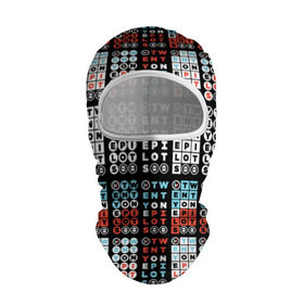 Балаклава 3D с принтом Twenty One Pilots Pattern в Ухте, 100% полиэстер, ткань с особыми свойствами — Activecool | плотность 150–180 г/м2; хорошо тянется, но при этом сохраняет форму. Закрывает шею, вокруг отверстия для глаз кайма. Единый размер | rock | t.o.p. | top | twenty one pilots | рок