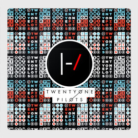 Магнитный плакат 3Х3 с принтом TWENTY ONE PILOTS | 21 PILOTS | TOP в Ухте, Полимерный материал с магнитным слоем | 9 деталей размером 9*9 см | Тематика изображения на принте: 21 pilots | rock | twenty one pilots | группа | дуэт | звезды | известные | креативные | линии | логотип | модные | надписи | название | полосы.красный | рок | рок группа | текстура | эмблема | яркие
