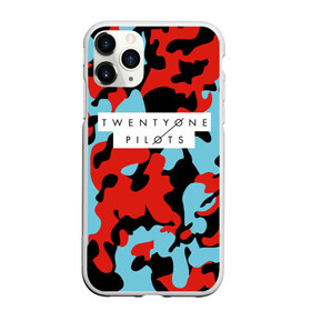 Чехол для iPhone 11 Pro матовый с принтом TOP Military Brand Clorors в Ухте, Силикон |  | rock | t.o.p. | top | twenty one pilots | рок