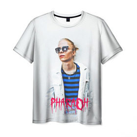 Мужская футболка 3D с принтом Pharaoh 2 в Ухте, 100% полиэфир | прямой крой, круглый вырез горловины, длина до линии бедер | dead dynasty | pharaoh | pink phloyd | мертвая династия | фараон