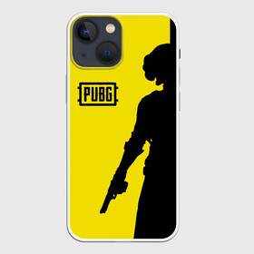 Чехол для iPhone 13 mini с принтом PUBG | ПАБГ YELLOW в Ухте,  |  | playerunknowns battlegrounds | pubg