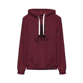 Женская толстовка хлопок с принтом Keep calm and listen Queen в Ухте, френч-терри, мягкий теплый начес внутри (100% хлопок) | карман-кенгуру, эластичные манжеты и нижняя кромка, капюшон с подкладом и шнурком | paul rodgers | queen | quen | брайан мэй | глэм | группа | джон дикон | квин | королева | куин | меркури | меркьюри | мэркури | поп | роджер тейлор | рок | фредди | фреди | хард | хардрок