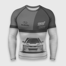 Мужской рашгард 3D с принтом Subaru в Ухте,  |  | car | impreza | jdm | race | sti | subaru | wrx | авто | гонки | импреза | машина | субару