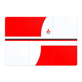 Магнитный плакат 3Х2 с принтом Mitsubishi в Ухте, Полимерный материал с магнитным слоем | 6 деталей размером 9*9 см | car | mitsubishi | race | авто | машина | митсубиси | митсубиши | мицубиси | мицубиши