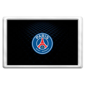 Магнит 45*70 с принтом PSG 2018 Line в Ухте, Пластик | Размер: 78*52 мм; Размер печати: 70*45 | fc | fly emirates | paris | psg | лого | париж | псж | спорт | спортивные | фк | футбольный клуб