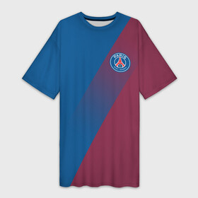 Платье-футболка 3D PSG ЭЛИТНАЯ УНИФОРМА   ПСЖ: в Ухте,  |  | fc | fly emirates | paris | psg | лого | париж | псж | спорт | спортивные | фк | футбольный клуб
