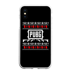 Чехол для iPhone XS Max матовый с принтом Свитер PUBG в Ухте, Силикон | Область печати: задняя сторона чехла, без боковых панелей | playerunknowns battlegrounds | pubg