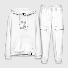 Мужской костюм хлопок с толстовкой Crybaby: в Ухте,  |  | crybaby | lil | lilpeep | peep | rap | rip | лилпип | плакса | рэп | слезы | эмо