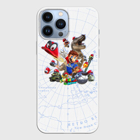Чехол для iPhone 13 Pro Max с принтом Марио в Ухте,  |  | Тематика изображения на принте: mario | nintendo | игра | луиджи | марио | нинтендо