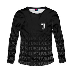 Женский лонгслив 3D с принтом Juventus 2018 Original в Ухте, 100% полиэстер | длинные рукава, круглый вырез горловины, полуприлегающий силуэт | juventus | линии | спорт | футбол | футбольный клуб | ювентус