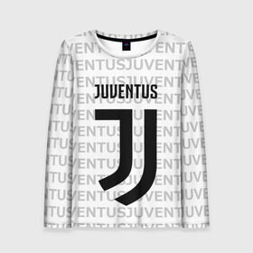 Женский лонгслив 3D с принтом Juventus 2018 Original в Ухте, 100% полиэстер | длинные рукава, круглый вырез горловины, полуприлегающий силуэт | juventus | спорт | спортивные | футбол | футбольный клуб | ювентус
