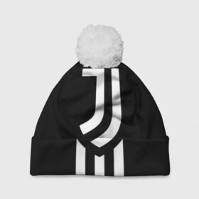 Шапка 3D c помпоном с принтом JUVENTUS SPORT в Ухте, 100% полиэстер | универсальный размер, печать по всей поверхности изделия | cr7 | fc juventus | football | juve | juventus | ronaldo | sport | роналдо | спорт | футбол | ювентус