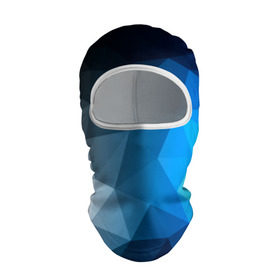Балаклава 3D с принтом Gray&Blue collection abstract в Ухте, 100% полиэстер, ткань с особыми свойствами — Activecool | плотность 150–180 г/м2; хорошо тянется, но при этом сохраняет форму. Закрывает шею, вокруг отверстия для глаз кайма. Единый размер | abstraction | geometry | polygon | абстракция | геометрия | грань | краски | кубик | кубики | линии | мозаика | полигон | разноцветные | ребро | текстура | тени | узор
