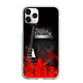 Чехол для iPhone 11 Pro Max матовый с принтом Bullet for my Valentine в Ухте, Силикон |  | bullet for my valentine | logo | metal | music | rock | лого | логотип | метал | музыка | рок