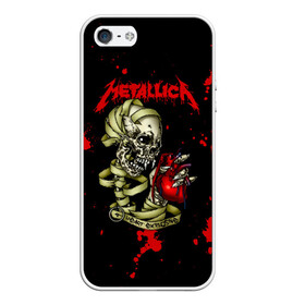 Чехол для iPhone 5/5S матовый Metallica heart explosive: в Ухте, Силикон | Область печати: задняя сторона чехла, без боковых панелей | metallica | группа | джеймс хэтфилд | кирк хэмметт | ларс ульрих | метал | металика | металлика | миталика | музыка | роберт трухильо | рок | трэш | трэшметал | хард | хардрок | хеви | хевиметал