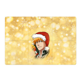 Магнитный плакат 3Х2 с принтом Happy New Bleach! в Ухте, Полимерный материал с магнитным слоем | 6 деталей размером 9*9 см | Тематика изображения на принте: bleach | блич | ичиго | куросаки ичиго