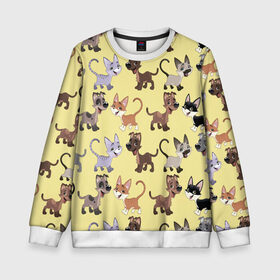 Детский свитшот 3D с принтом Верный друг в Ухте, 100% полиэстер | свободная посадка, прямой крой, мягкая тканевая резинка на рукавах и понизу свитшота | год собаки | новый год | пес | собака | щенок