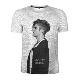 Мужская футболка 3D спортивная с принтом Justin в Ухте, 100% полиэстер с улучшенными характеристиками | приталенный силуэт, круглая горловина, широкие плечи, сужается к линии бедра | Тематика изображения на принте: bieber | justin bieber | бибер | джастин бибер
