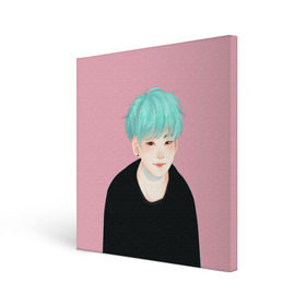 Холст квадратный BTS_Yoongi: в Ухте, 100% ПВХ |  | bangtan boys | bts | бантаны бтс