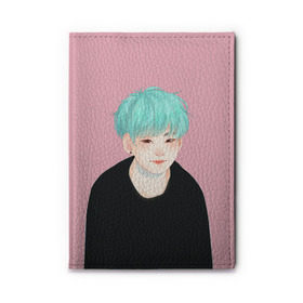 Обложка для автодокументов BTS_Yoongi: в Ухте, натуральная кожа |  размер 19,9*13 см; внутри 4 больших “конверта” для документов и один маленький отдел — туда идеально встанут права | bangtan boys | bts | бантаны бтс