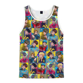 Мужская майка 3D Bangtan Boys: в Ухте, 100% полиэстер | круглая горловина, приталенный силуэт, длина до линии бедра. Пройма и горловина окантованы тонкой бейкой | bangtan boys | bts | бантаны бтс