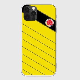 Чехол для iPhone 12 Pro Max с принтом Колумбия форма в Ухте, Силикон |  | fifa | фифа | чемпионат мира