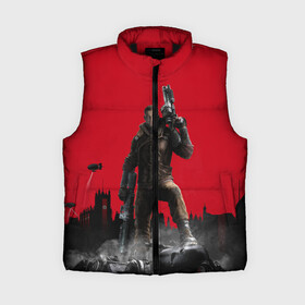 Женский жилет утепленный 3D Wolfenstein: в Ухте,  |  | bj | castle | colossus | new order | old blood | wolfenstein | би джей | блаcковиц | блажкович | блацкович | вольфенштайн | вольфенштейн | вульфенштайн | вульфенштейн | уильям