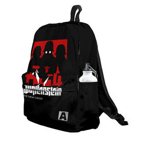 Рюкзак 3D Wolfenstein: в Ухте, 100% полиэстер | лямки с регулируемой длиной, сверху петелька, чтобы рюкзак можно было повесить на вешалку. Основное отделение закрывается на молнию, как и внешний карман. Внутри два дополнительных кармана, один из которых закрывается на молнию. По бокам два дополнительных кармашка | bj | castle | colossus | new order | old blood | wolfenstein | би джей | блаcковиц | блажкович | блацкович | вольфенштайн | вольфенштейн | вульфенштайн | вульфенштейн | уильям