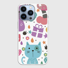 Чехол для iPhone 13 Pro с принтом Яркие котики в Ухте,  |  | кот | котейка | кошка | подарок | порода | прикольные | тайна | яркие