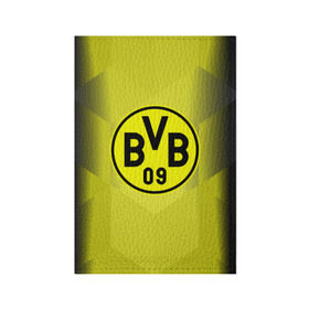 Обложка для паспорта матовая кожа с принтом FC Borussia 2018 Original в Ухте, натуральная матовая кожа | размер 19,3 х 13,7 см; прозрачные пластиковые крепления | боруссия | дортмунд