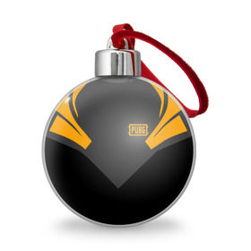 Ёлочный шар с принтом PUBG в Ухте, Пластик | Диаметр: 77 мм | playerunknowns battlegrounds | pubg | боевик | военные | война | игры | известные | оружие | шутеры