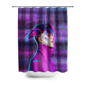 Штора 3D для ванной Glitch Peep: в Ухте, 100% полиэстер | плотность материала — 100 г/м2. Стандартный размер — 146 см х 180 см. По верхнему краю — пластиковые люверсы для креплений. В комплекте 10 пластиковых колец | lil peep | rap | густав ор | лил пип | рэп