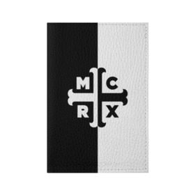 Обложка для паспорта матовая кожа с принтом My Chemical Romance в Ухте, натуральная матовая кожа | размер 19,3 х 13,7 см; прозрачные пластиковые крепления | gerard way | mcr | my chemical romance | альтернативный | группа | джерард уэй | май кемикал романс | мкр | мой химический роман | мхр | мцр | панк | поп | поппанк | рок | рэй торо