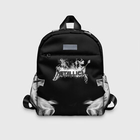 Детский рюкзак 3D с принтом Metallica в Ухте, 100% полиэстер | лямки с регулируемой длиной, сверху петелька, чтобы рюкзак можно было повесить на вешалку. Основное отделение закрывается на молнию, как и внешний карман. Внутри дополнительный карман. По бокам два дополнительных кармашка | metallica | группа | джеймс хэтфилд | кирк хэмметт | ларс ульрих | метал | металика | металлика | миталика | музыка | роберт трухильо | рок | трэш | трэшметал | хард | хардрок | хеви | хевиметал