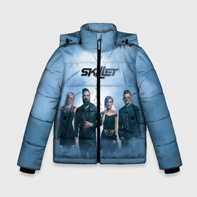 Зимняя куртка для мальчиков 3D с принтом Skillet в Ухте, ткань верха — 100% полиэстер; подклад — 100% полиэстер, утеплитель — 100% полиэстер | длина ниже бедра, удлиненная спинка, воротник стойка и отстегивающийся капюшон. Есть боковые карманы с листочкой на кнопках, утяжки по низу изделия и внутренний карман на молнии. 

Предусмотрены светоотражающий принт на спинке, радужный светоотражающий элемент на пуллере молнии и на резинке для утяжки | awake | monster | skillet | джон купер | кори купер | рок