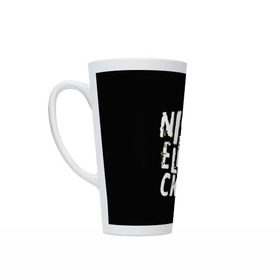 Кружка Латте с принтом Nickelback в Ухте, Белая керамика | Объем 480 мл; Высота 150 мм; Диаметр 90 мм | nickelback | никелбек | никл бек