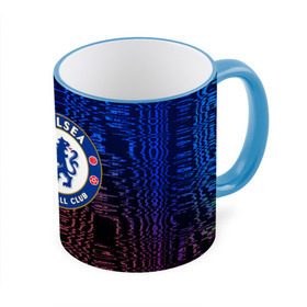 Кружка 3D с принтом Chelsea football sport 2018 в Ухте, керамика | ёмкость 330 мл | Тематика изображения на принте: 