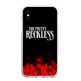 Чехол для iPhone XS Max матовый с принтом The Pretty Reckless в Ухте, Силикон | Область печати: задняя сторона чехла, без боковых панелей | band | metal | music | rock | the pretty reckless | атрибутика | группа | метал | музыка | рок