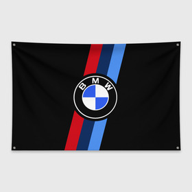 Флаг-баннер с принтом BMW 2021 M SPORT БМВ М СПОРТ в Ухте, 100% полиэстер | размер 67 х 109 см, плотность ткани — 95 г/м2; по краям флага есть четыре люверса для крепления | bmw | bmw motorsport | bmw performance | carbon | m | motorsport | performance | sport | бмв | карбон | моторспорт | спорт