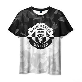 Мужская футболка 3D с принтом F.C.M.U 2018 Black Collection в Ухте, 100% полиэфир | прямой крой, круглый вырез горловины, длина до линии бедер | Тематика изображения на принте: fc | manchester united | зож | манчестер юнайтед
  | спорт | спортивные | футбол | футбольный клуб