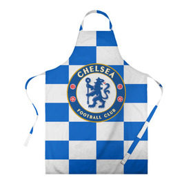 Фартук 3D с принтом FC Chelsea в Ухте, 100% полиэстер | общий размер — 65 х 85 см, ширина нагрудника — 26 см, горловина — 53 см, длина завязок — 54 см, общий обхват в поясе — 173 см. Принт на завязках и на горловине наносится с двух сторон, на основной части фартука — только с внешней стороны | chelsea | england | football | logo | london | sport | англия | лига | лого | спорт | фк | футбол | футбольный клуб | челси | эмблема