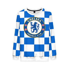 Женский свитшот 3D с принтом FC Chelsea в Ухте, 100% полиэстер с мягким внутренним слоем | круглый вырез горловины, мягкая резинка на манжетах и поясе, свободная посадка по фигуре | chelsea | england | football | logo | london | sport | англия | лига | лого | спорт | фк | футбол | футбольный клуб | челси | эмблема